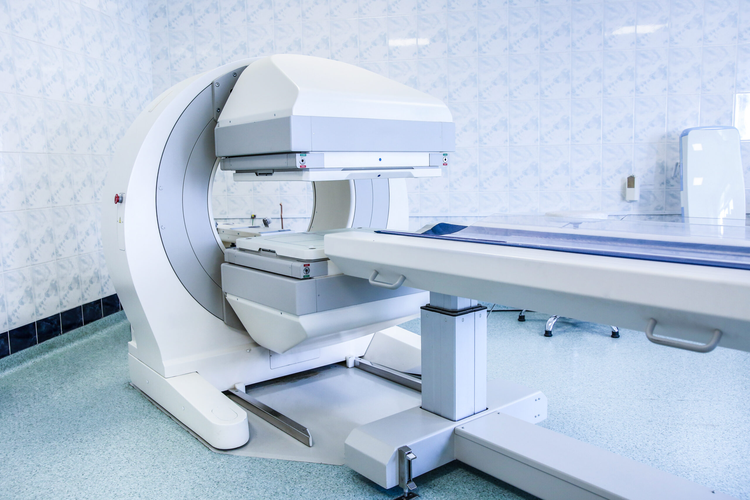 Gamma Camera in the Parlor of the Clinic of Nuclear Medicine